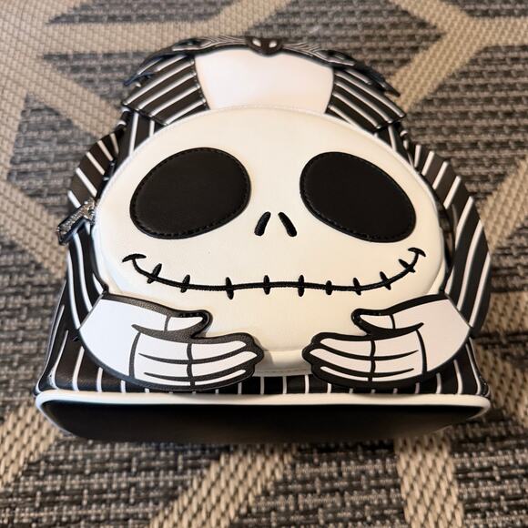 Loungefly The Nightmare Before Christmas Headless Jack Skellington Mini Backpack - Picture 7 of 7